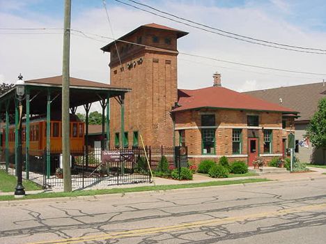 Coopersville MI Interurban Depot